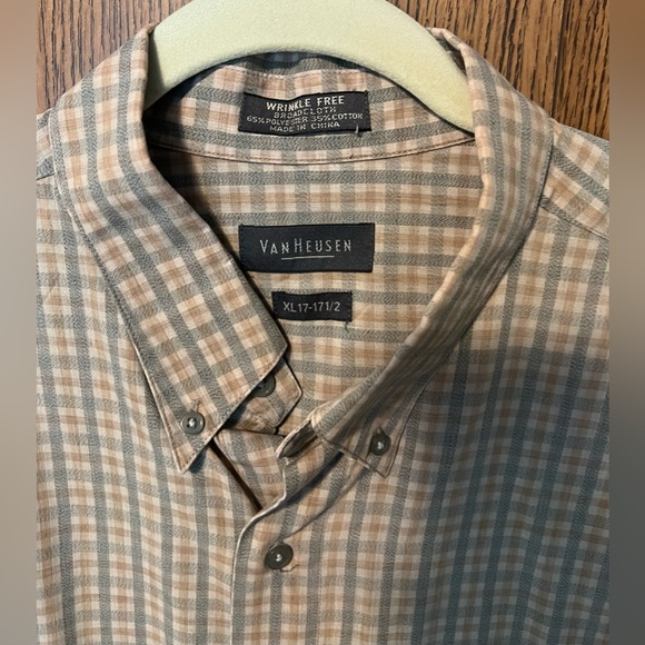 Men’s button front shirt Van Heusen size XL - Picture 4 of 5